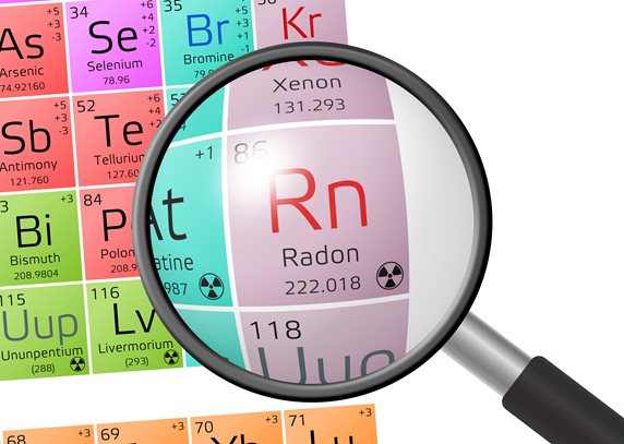radon grundämne